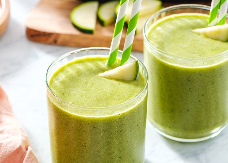 Zucchini Smoothie A Couple Cooks Raw Sips